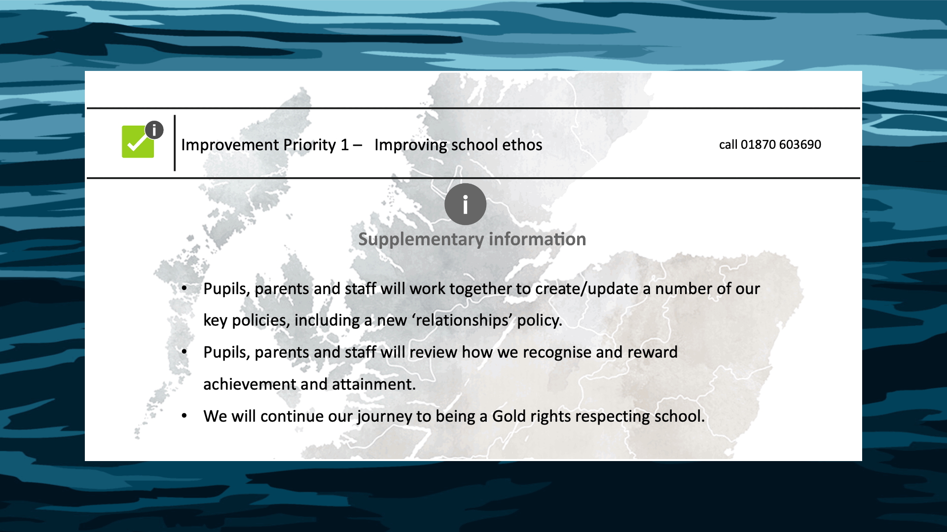 First slide
